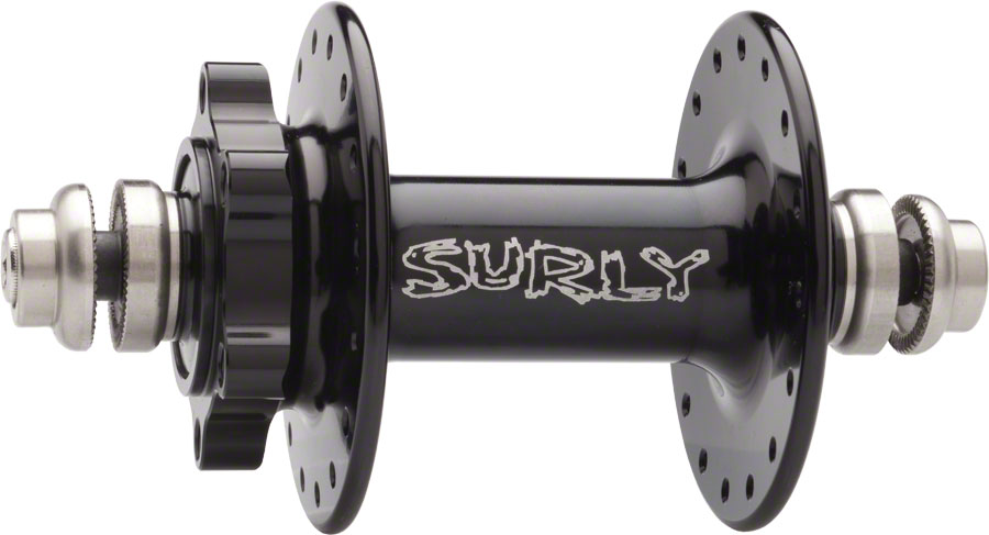 Surly Ultra New Disc Front Hub - QR x 100mm 6-Bolt, 32h variant 2