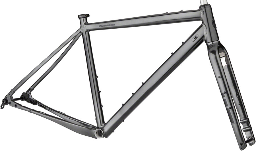 Salsa Stormchaser Frame - Aluminum, Black