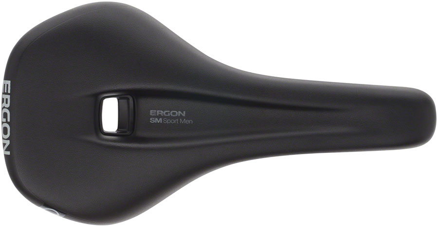 Ergon SM Sport Saddle - Chromoly, Black, Men's - Image 6