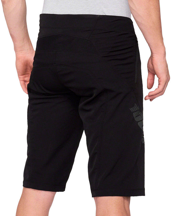 100% Airmatic Shorts - Black, Men's - Image 2