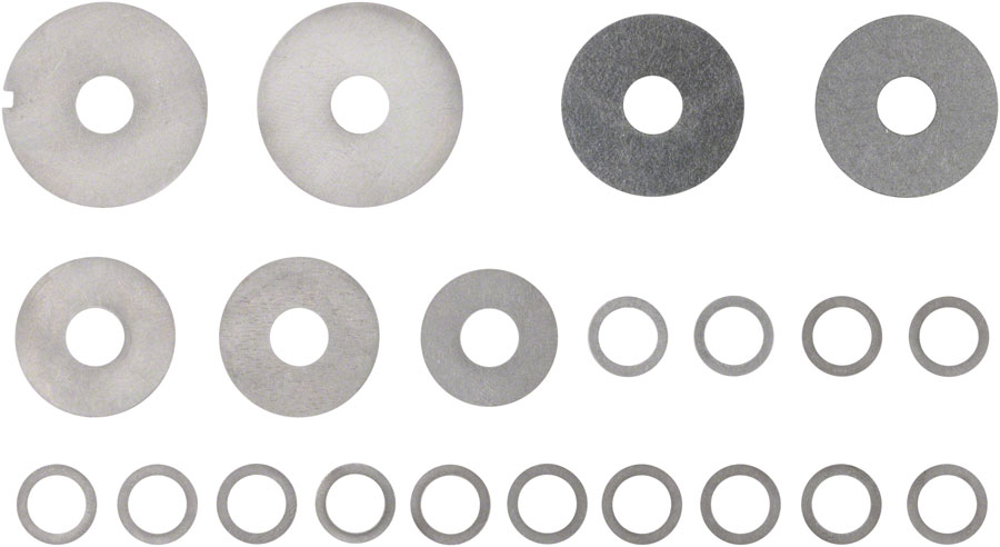 FOX Valve Stack Assembly 2022 FLOAT X DHX Base Valve Lever Mode variant 2