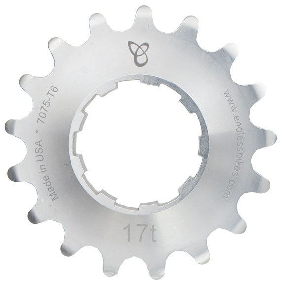 Endless Bike Kick Ass Cog 17t - Silver Ano
