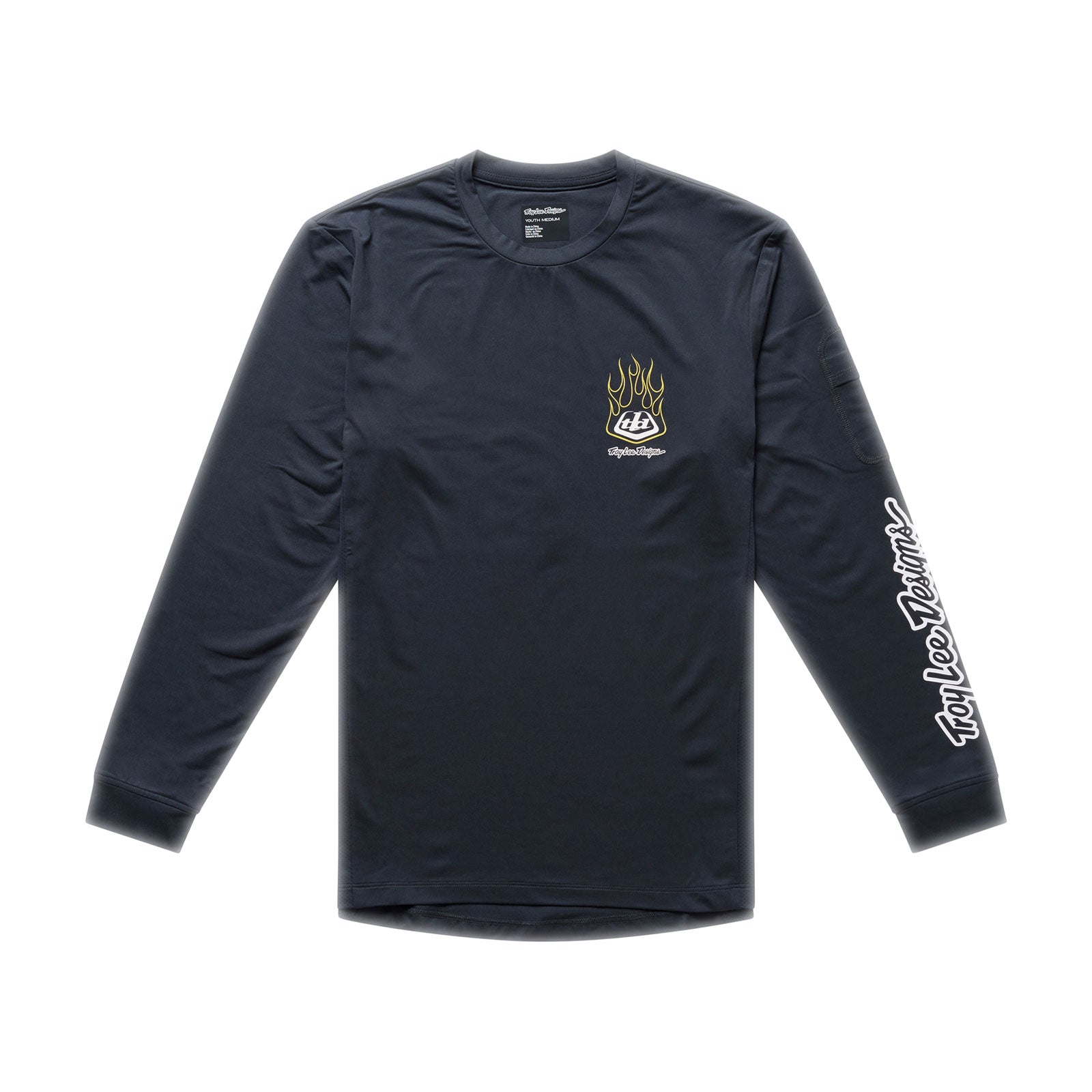 Youth Ruckus Ride LS Tee Pressed Carbon Youth Ruckus Ride LS Tee Pressed Carbon