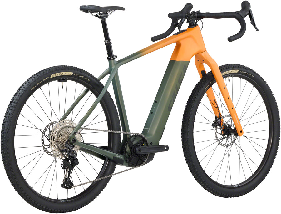 Salsa Tributary C GRX 820 Ebike - 29", Carbon, Dark Pine/Terracotta - Image 4