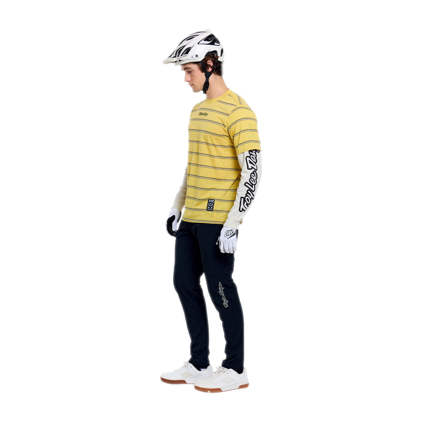 Skyline Fakie Ride LS Tee Stripe Butter - Image 8