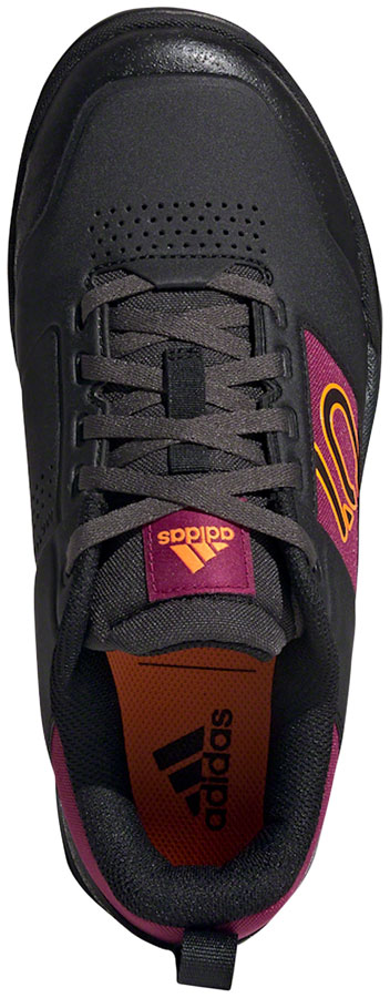 Five Ten Impact Pro Flat Shoes - Women's, Core Black / Signal Orange / Power Berry - Image 4