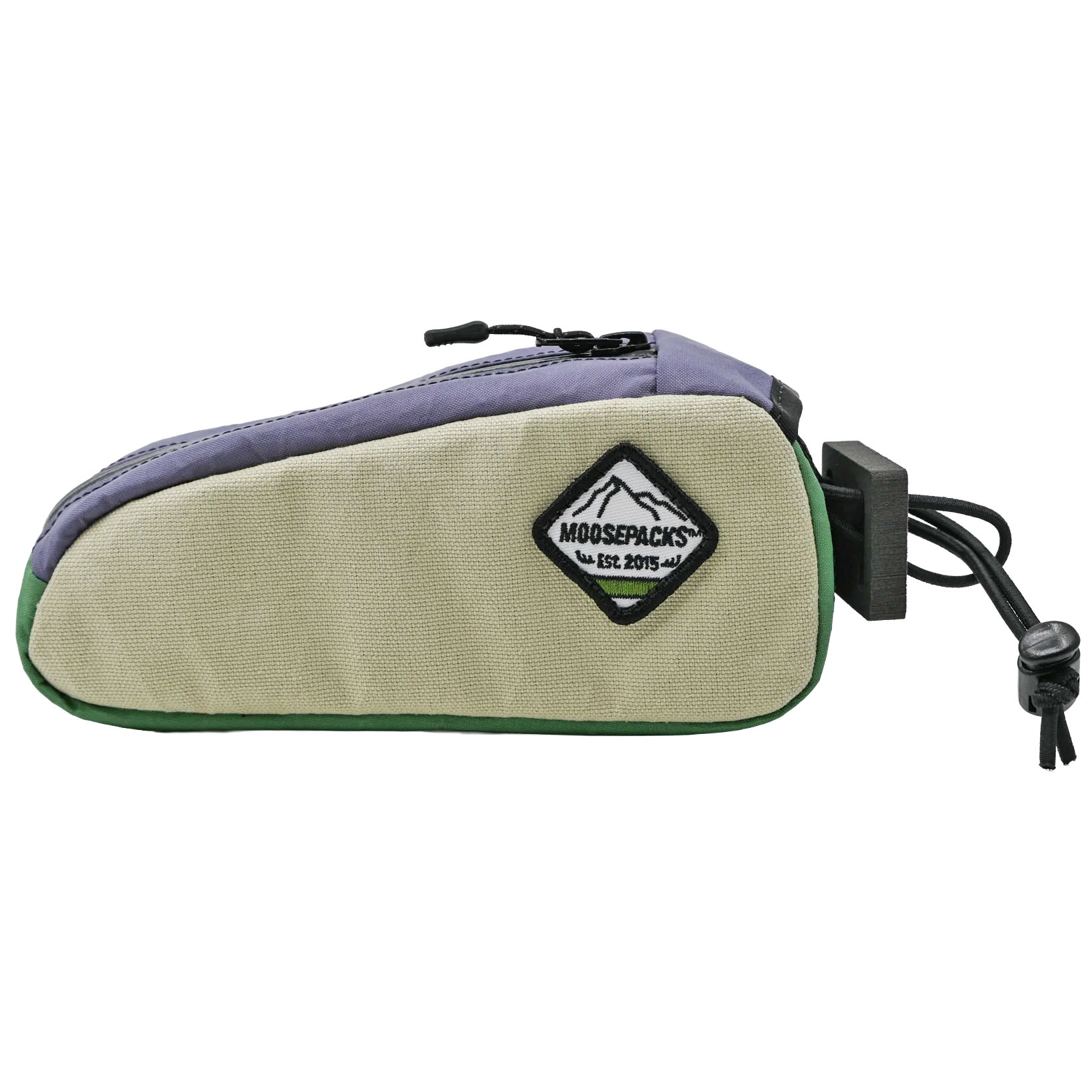 MoosePacks Bolt on Top Tube Bag 1L Green MoosePacks Bolt on Top Tube Bag 1L Green