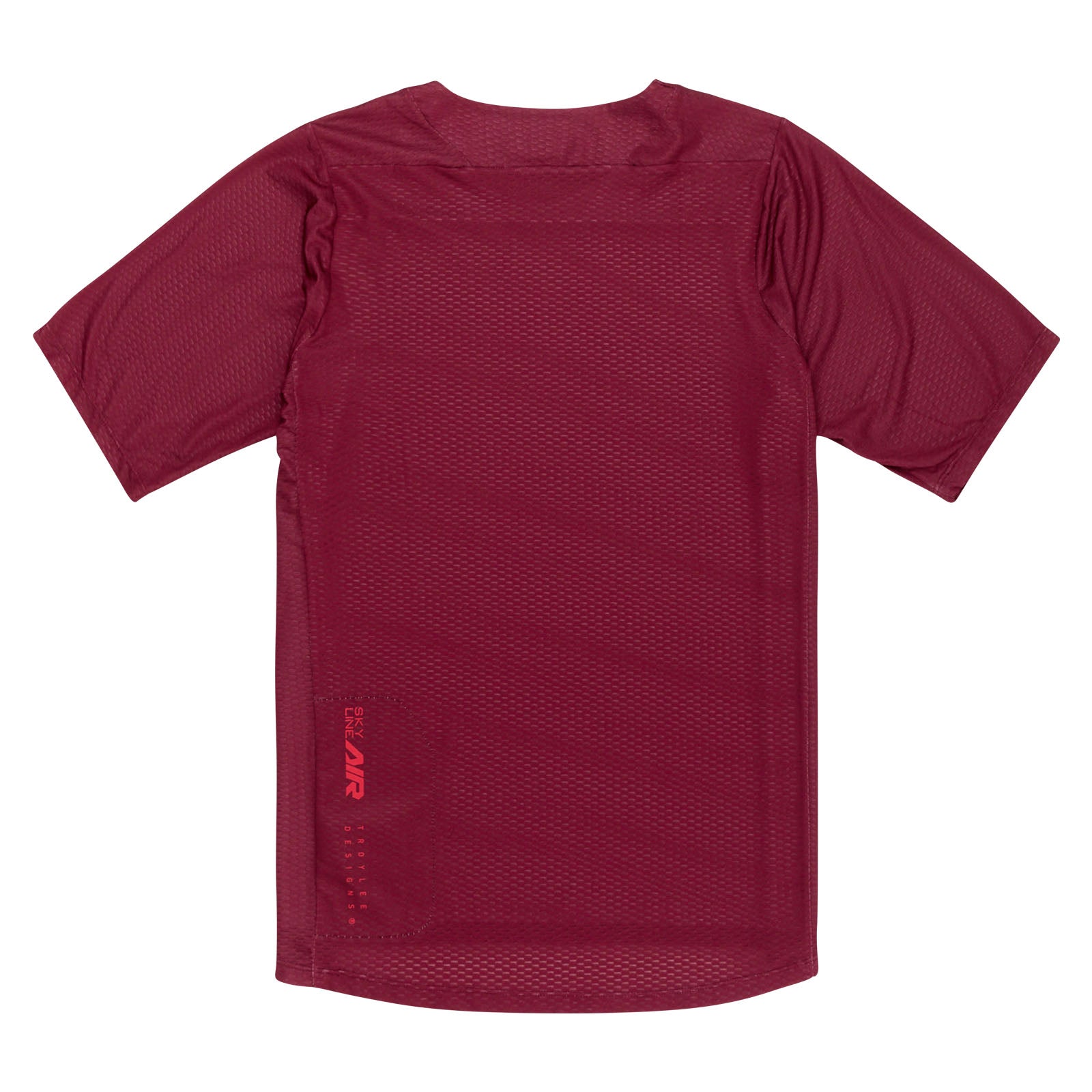 Skyline Air Short Sleeve Jersey Mono Oxblood - Image 2