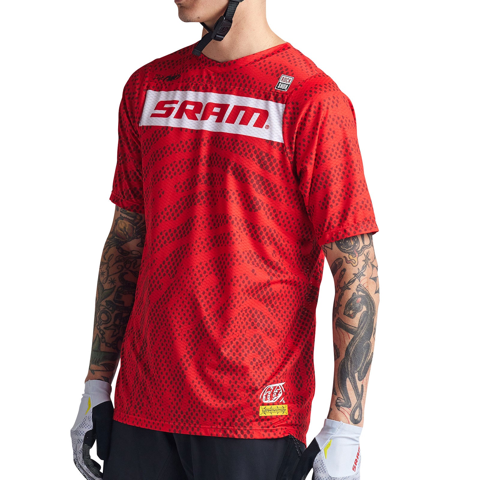 Skyline Air SS Jersey SRAM Roots Fiery Red - Image 8
