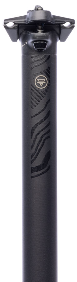 Teravail Stratum SE Seatpost - 31.6 x 400mm 0mm Offset Black