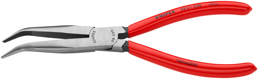 Knipex Long Nose Angled Pliers without Cutter - Image 2