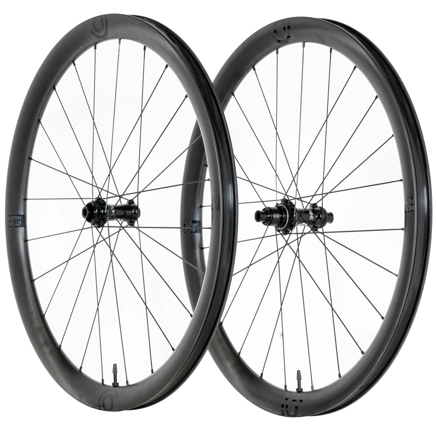 Industry Nine Solix SL AR40 Carbon Disc Wheelset - 700c, 12x100/142 TA variant 2