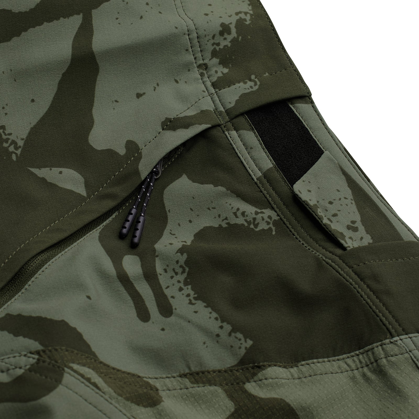 Skyline Short W/Liner Shadow Camo Olive - Image 2