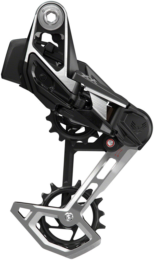 SRAM XX Eagle T-Type AXS Rear Derailleur - 12-Speed 52t Max Battery Not Included UDH Hangerless Aluminum Cage BLK/Silver