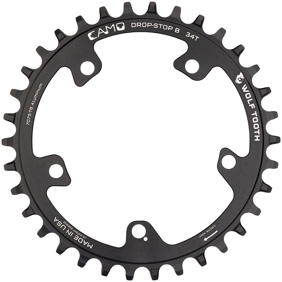Wolf Tooth CAMO Mount Drop-Stop Aluminum Chainring variant 3