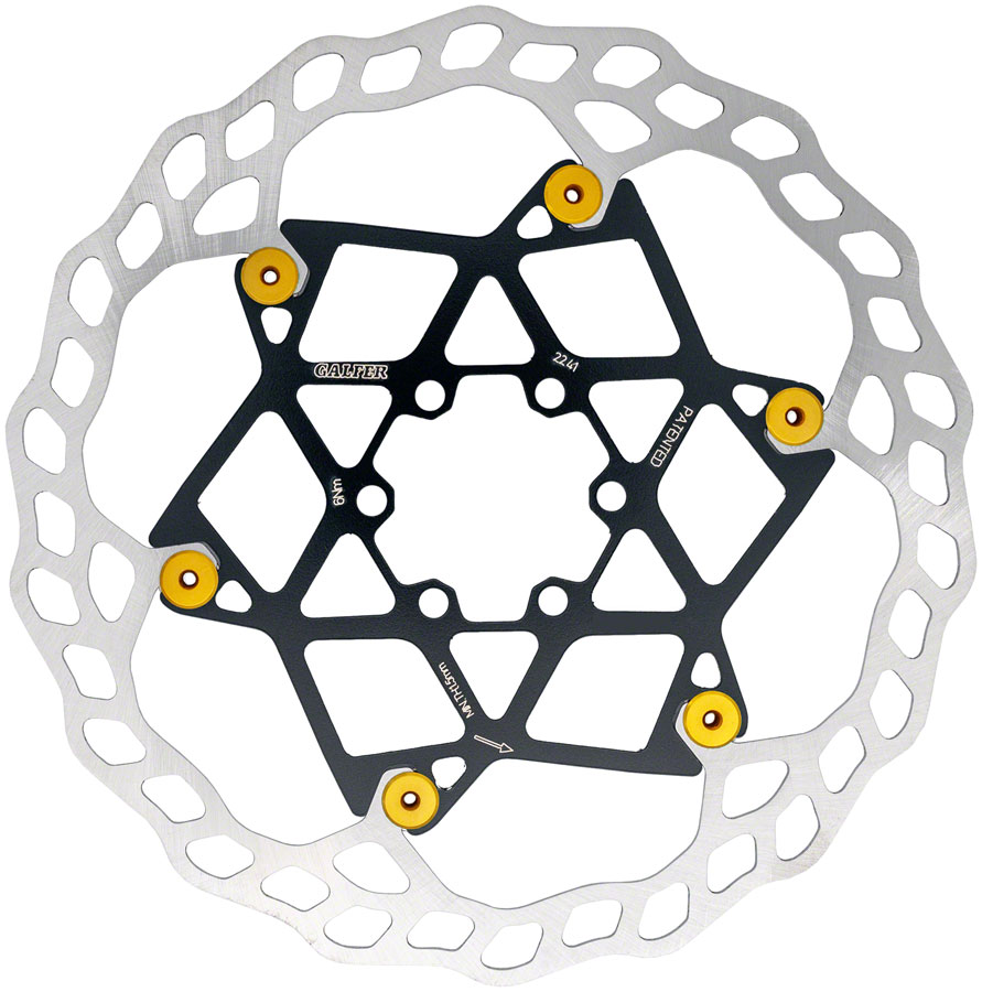 Galfer Floating Wave Disc Brake Rotor - 2.0mm 6-Bolt - Image 5