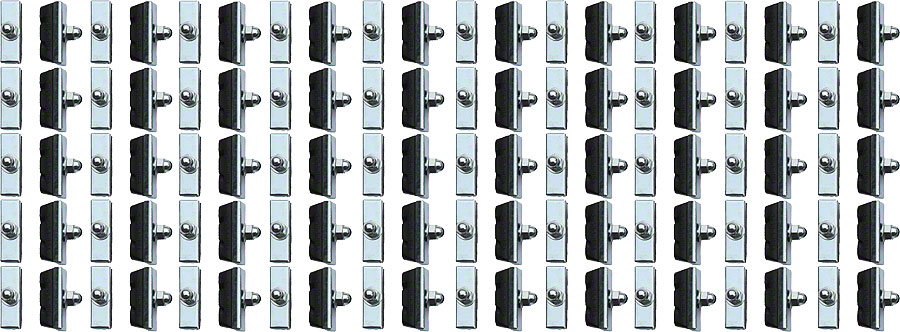 Jagwire Basics X-Caliper Brake Pads - Threaded Black Box of 50 Pairs Jagwire Basics X-Caliper Brake Pads - Threaded Black Box of 50 Pairs