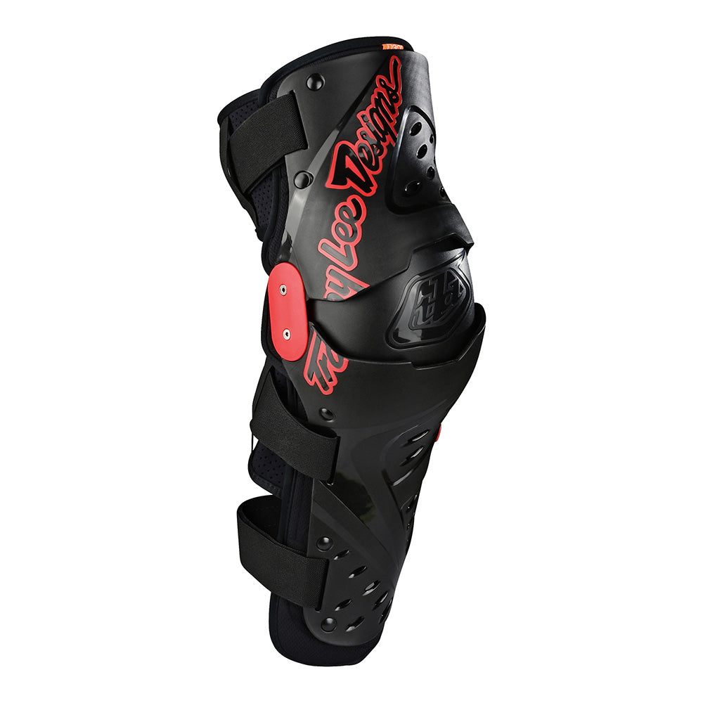 Triad Knee/Shin Guard Hard Shell Solid Black - Image 3