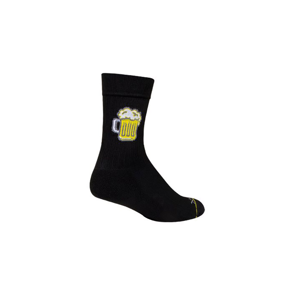 Sockguy SGX Trailhead Brewski 7" Socks 5-9 Black 