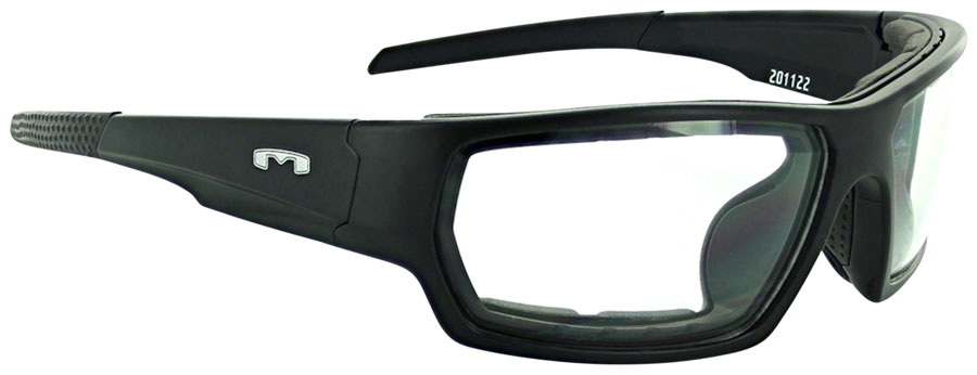 Mountain Shades Roscoe Safety Glasses - Matte Black Clear Lens Mountain Shades Roscoe Safety Glasses - Matte Black Clear Lens
