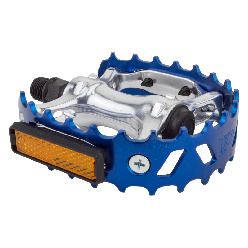 Black ops 747 Bear Trap Pedals 9/16` Loose Ball Ano-Blue Alloy Black ops 747 Bear Trap Pedals 9/16` Loose Ball Ano-Blue Alloy