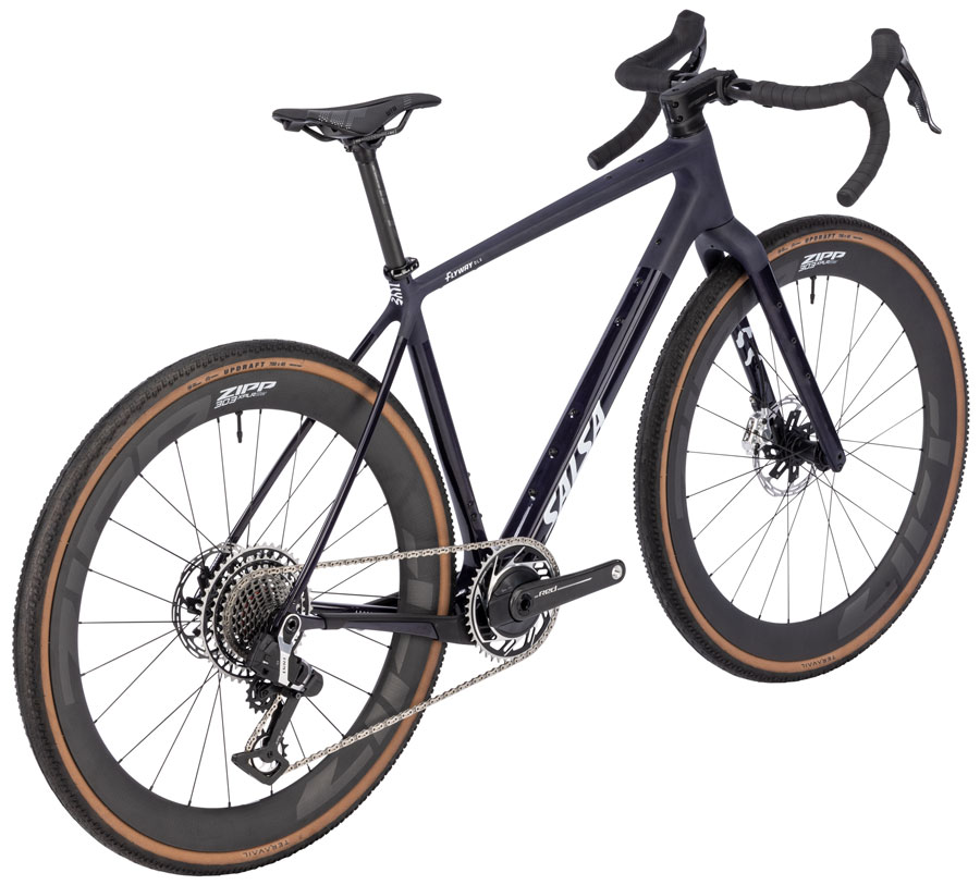 Salsa Flyway C DLX RED XPLR AXS 13 Bike - 700c Carbon Midnight - Image 3