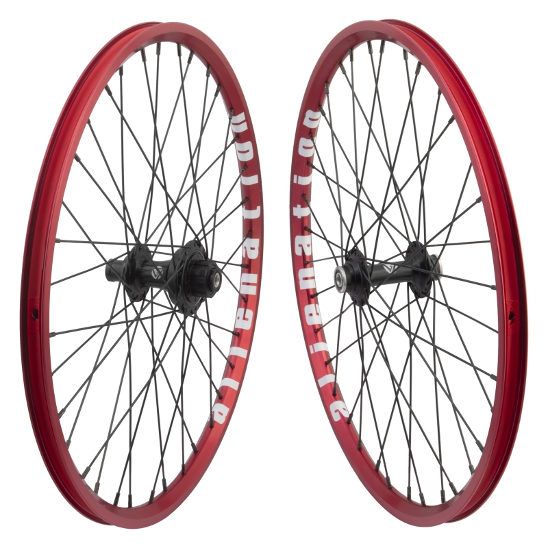 Wheel master 20` Alloy Mini BMX 20x1-1/8 Wheel SET