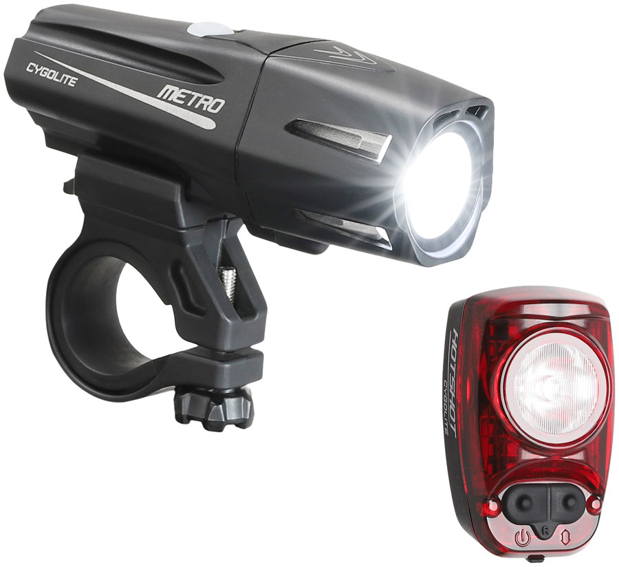Cygolite Metro Plus 850/Hot Shot 180 Headlight/Taillight Set
