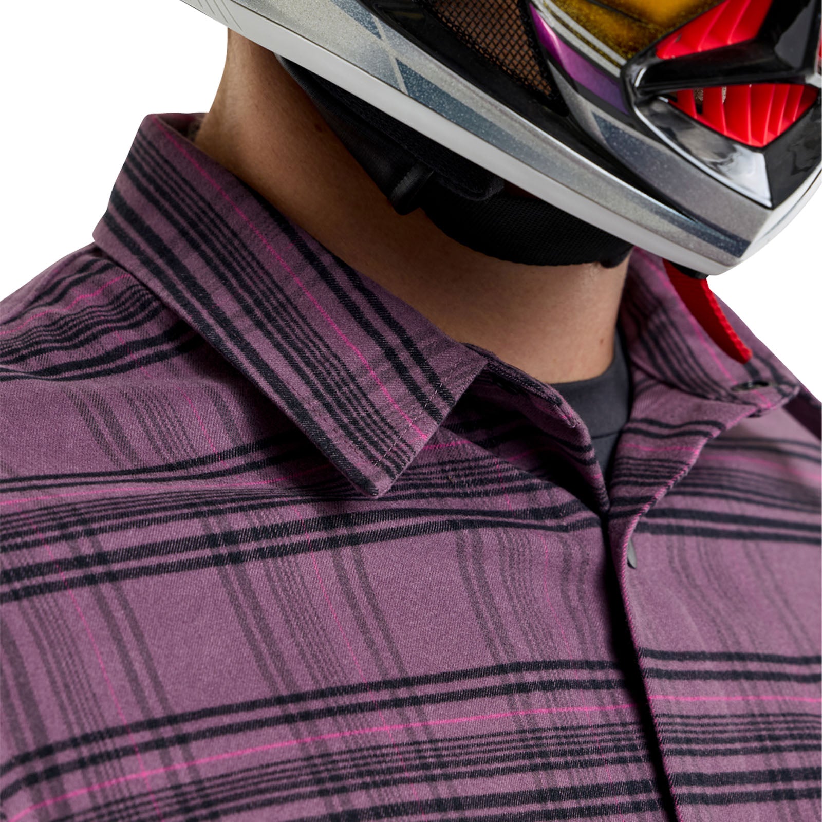 Grind Flannel Yd Plaid Deep Purp - Image 12