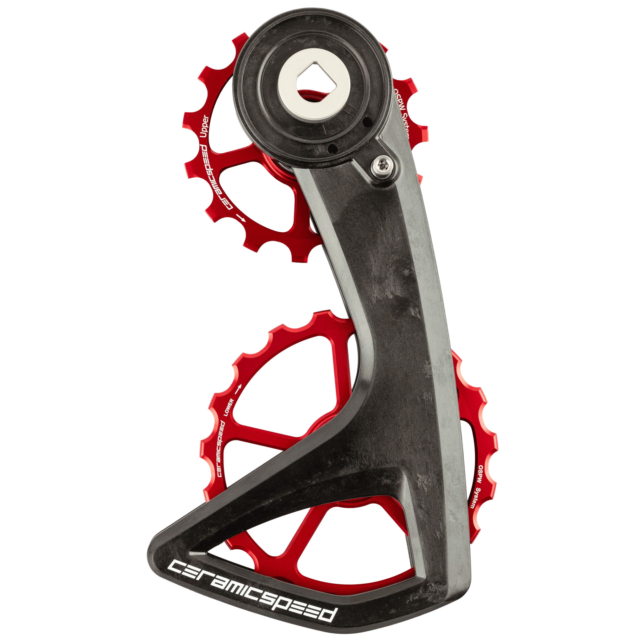 CeramicSpeed OSPW RS 5-Spoke SRAM RedD1/E1+ForceD1 V2 Red CeramicSpeed OSPW RS 5-Spoke SRAM RedD1/E1+ForceD1 V2 Red