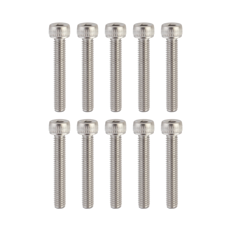 Sunlite Stainless Steel Socket Cap Bolts M4 x 25 M4x.75mm TP Bag of 10
