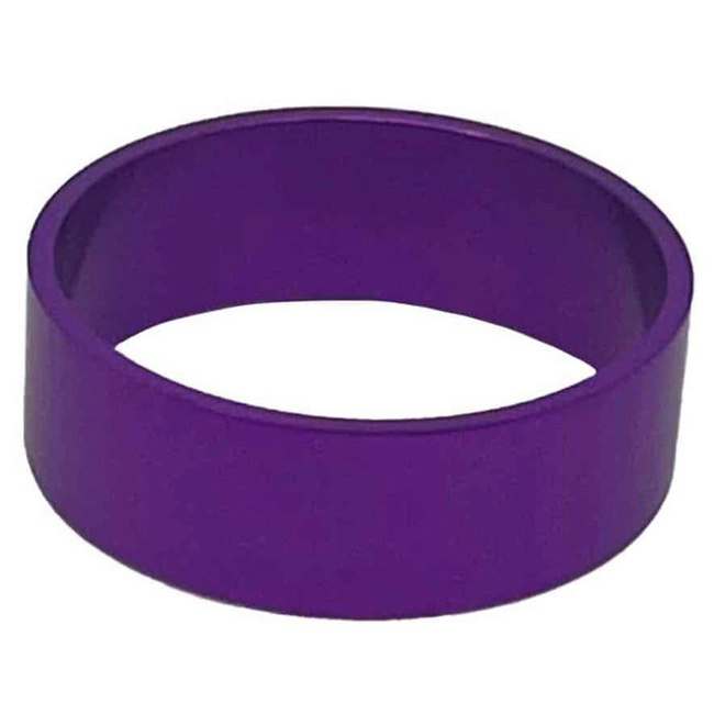 White Industries Straight Headset Spacer 10mm 1-1/8" Purple Each