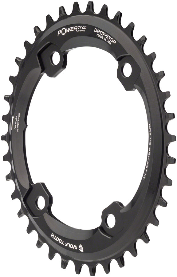 Wolf Tooth Elliptical Shimano GRX 110 Asymmetric BCD Chainring