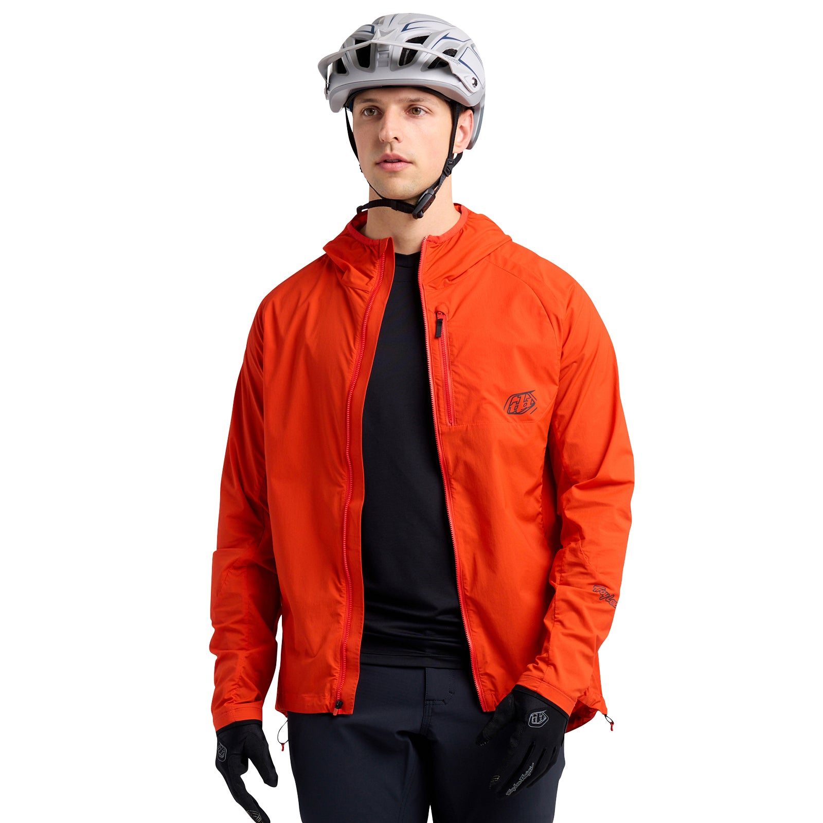Drift Windbreaker Mono Fire Orange - Image 5