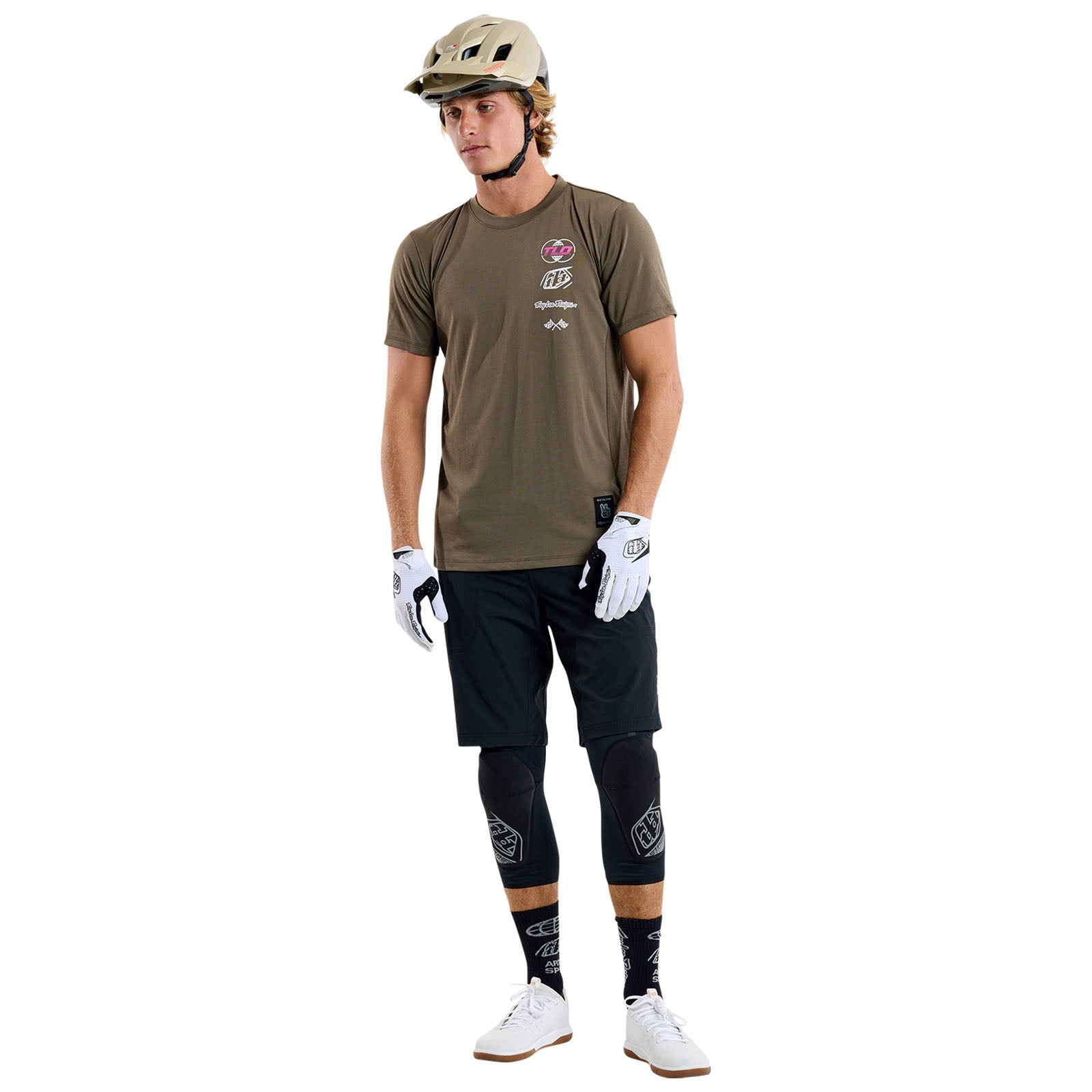 Skyline Short Sleeve Ride Tee Worldwide Caper - Image 7