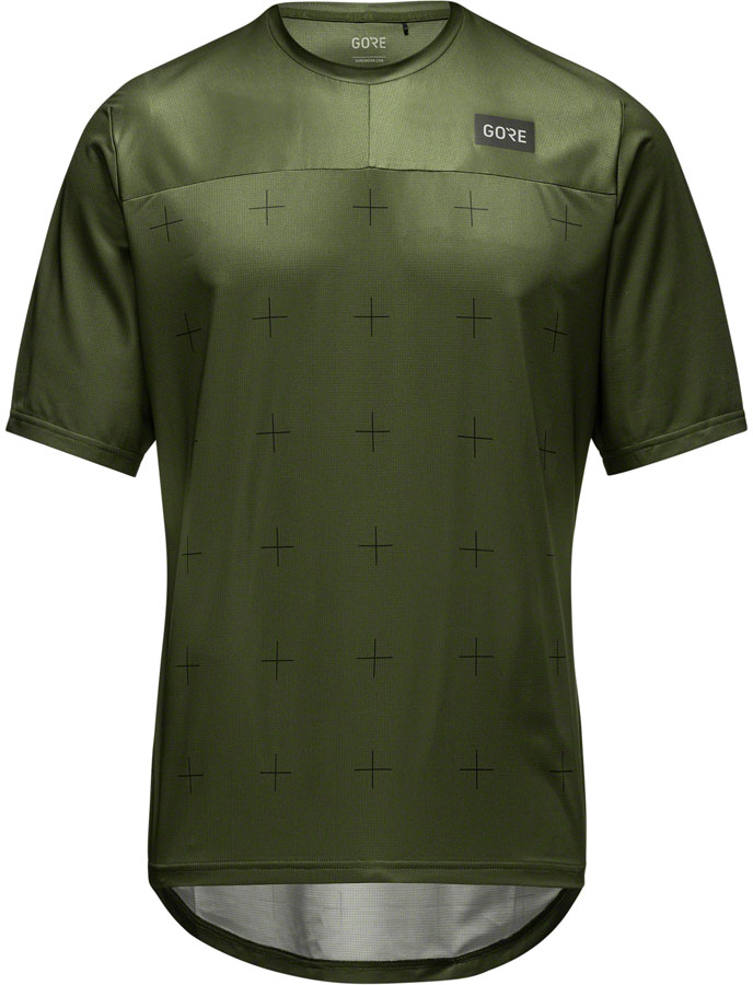 Gorewear Trail KPR Daily Jersey - Utility Green Men's Small