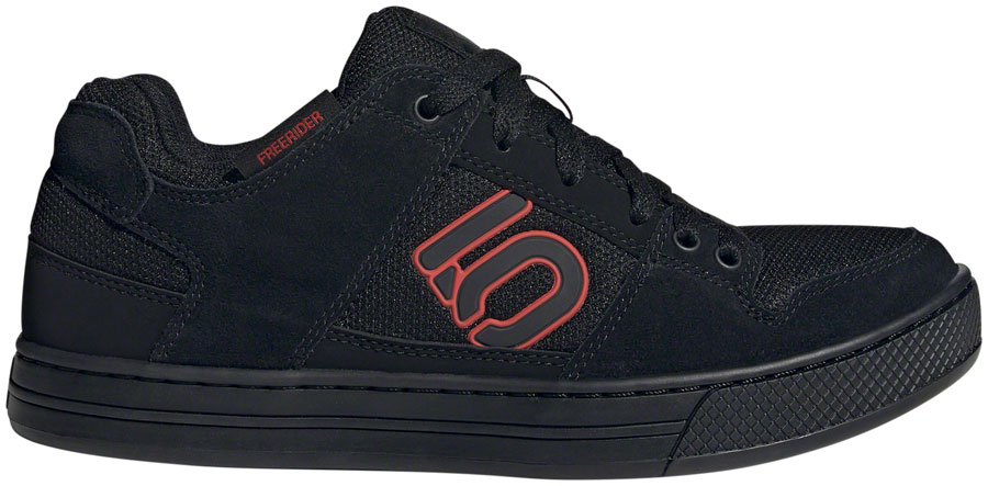 Five Ten Freerider Flat Shoes - Men's, Core Black/Red/Gray Five