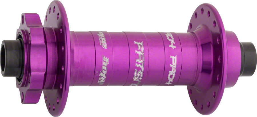 Hope Pro 4 Fatsno Front Hub - 15 x 150mm 6-Bolt Purple 32h