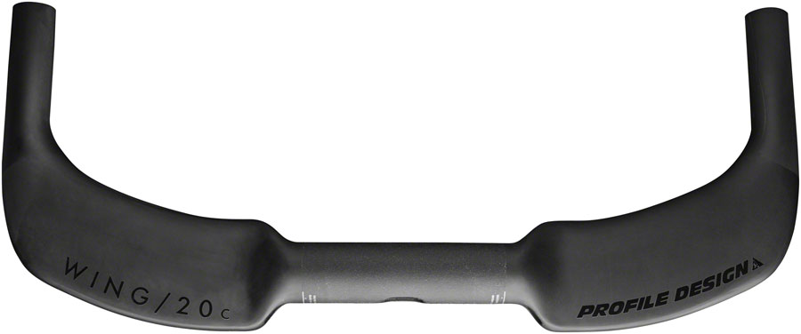 Profile Design WING/20c Base Bar - 31.8 Clamp Carbon Black - Image 3