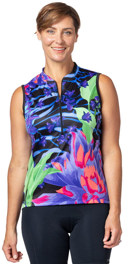 Terry Breakaway Mesh Sleeveless Jersey - Rio X Large