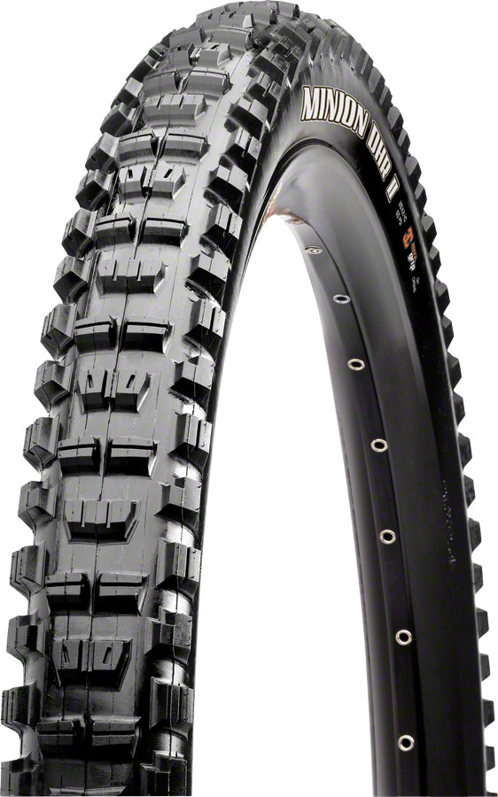 Maxxis Minion DHR II Tire - 24 x 2.3 Clincher Folding Black Dual