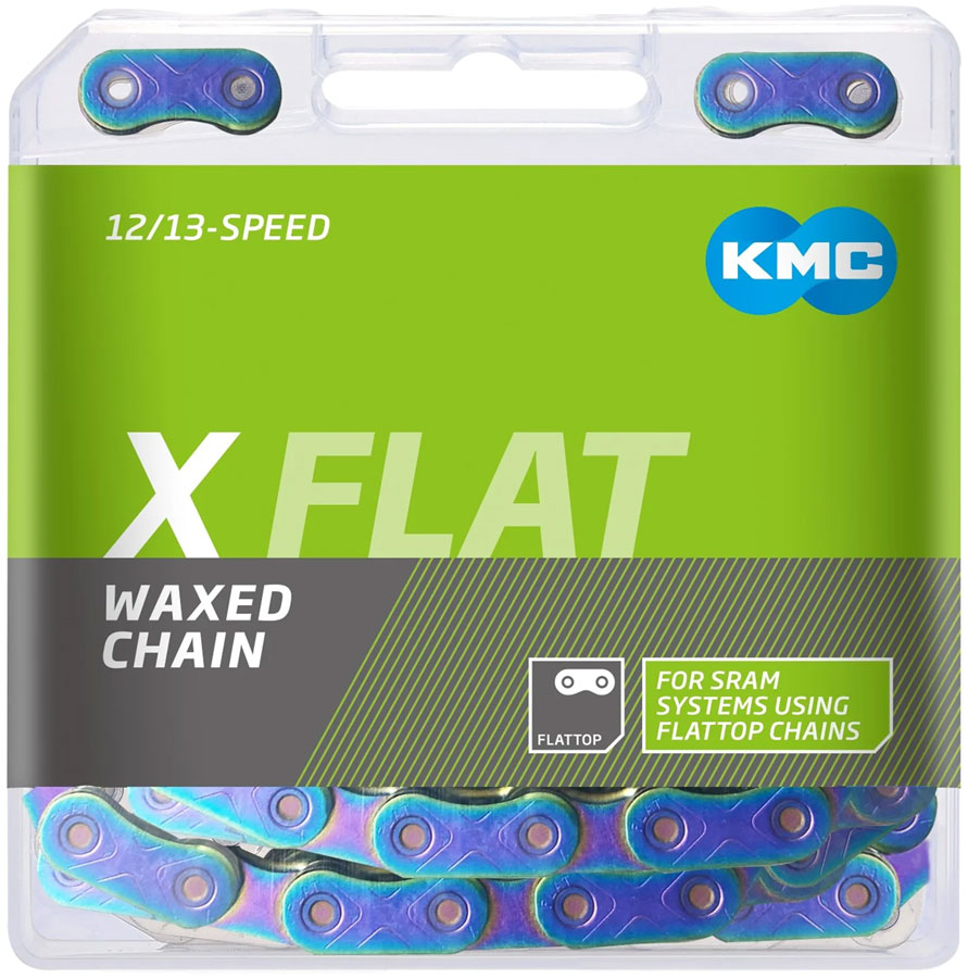 KMC X-Flat Waxed Chain - Image 2