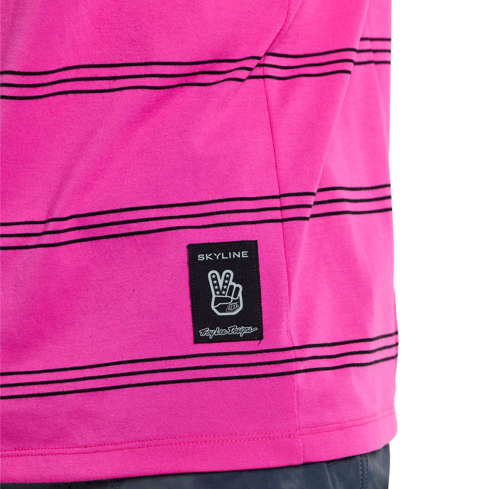 Skyline Short Sleeve Ride Tee Washed Out Party Pink - Image 9