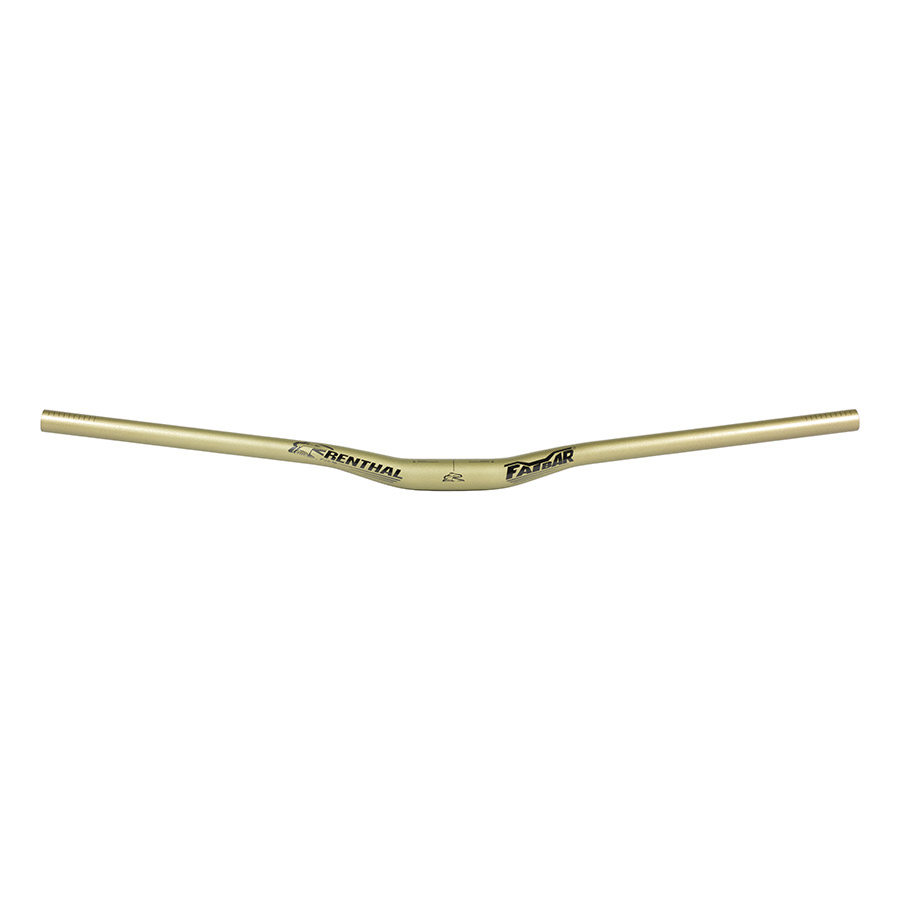 Renthal V3 Fatbar 31.8 MTB Handlebar Diameter: 31.8mm 800mm Rise: 20mm Gold