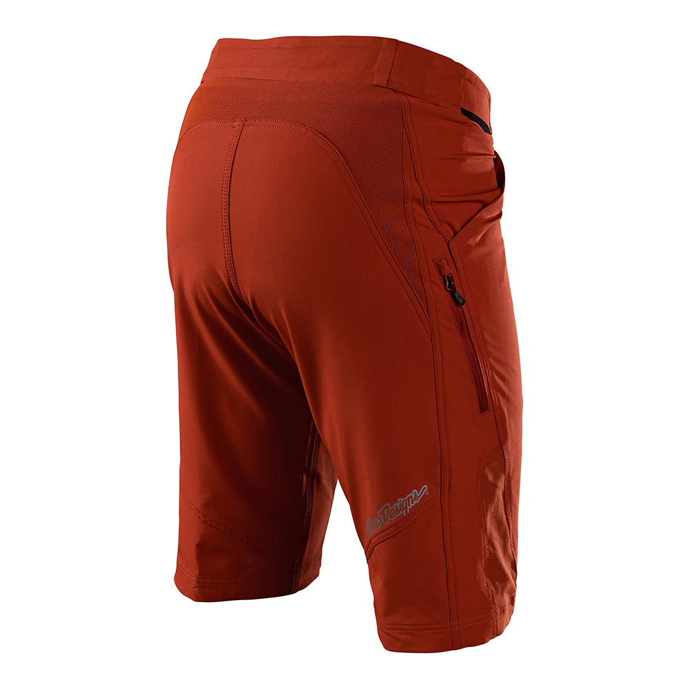 Ruckus Shorts W/Liner Solid Red Clay - Image 3