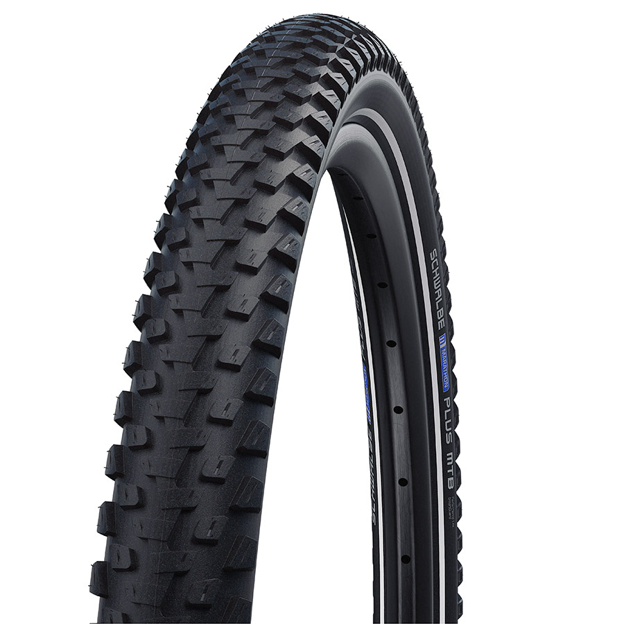Schwalbe Marathon Plus MTB Hybrid Tire 29"x2.25 Wire Clincher Addix SmartGuard TwinSkin Reflex 67TPI Black