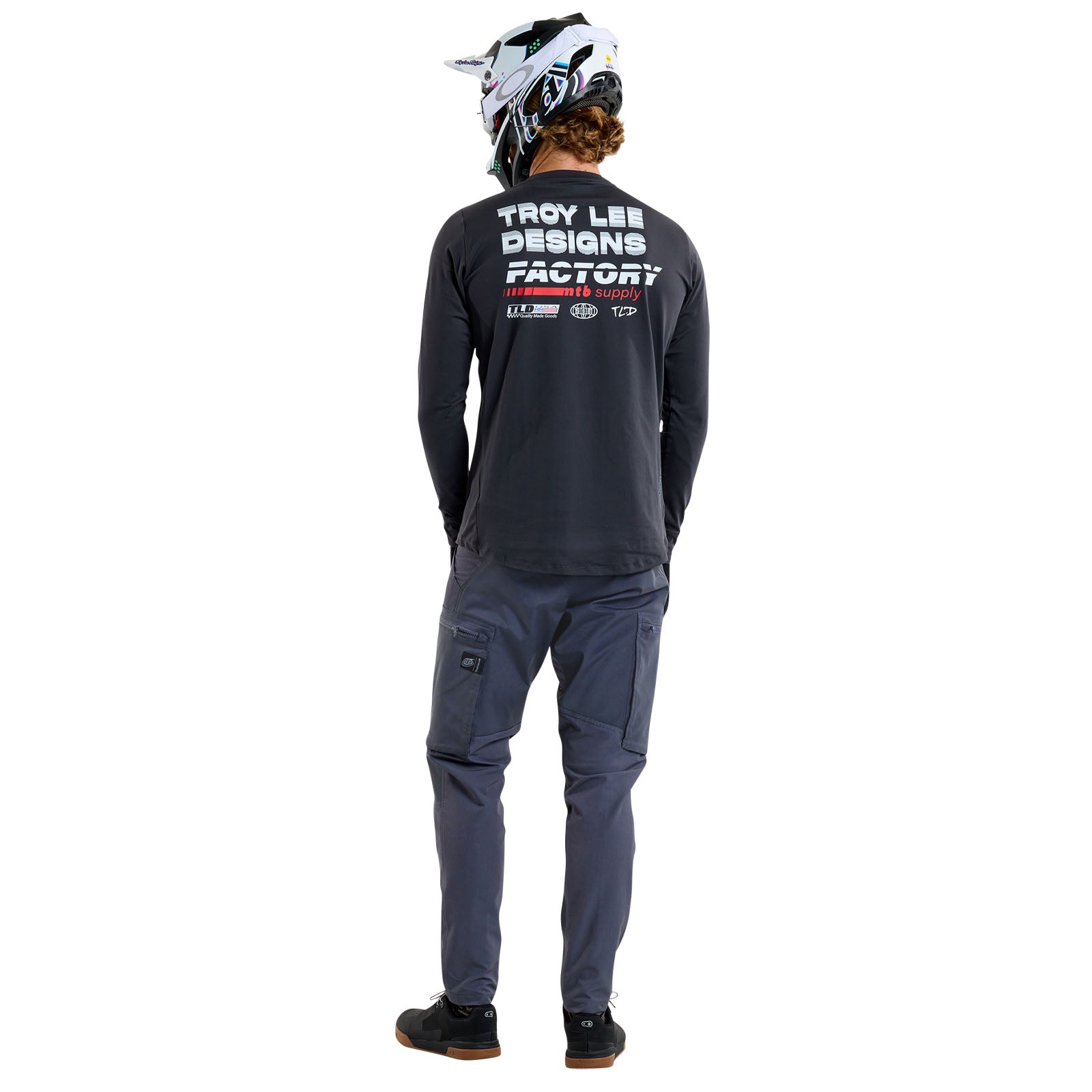 Ruckus Long Sleeve Ride Tee Factory Carbon - Image 10