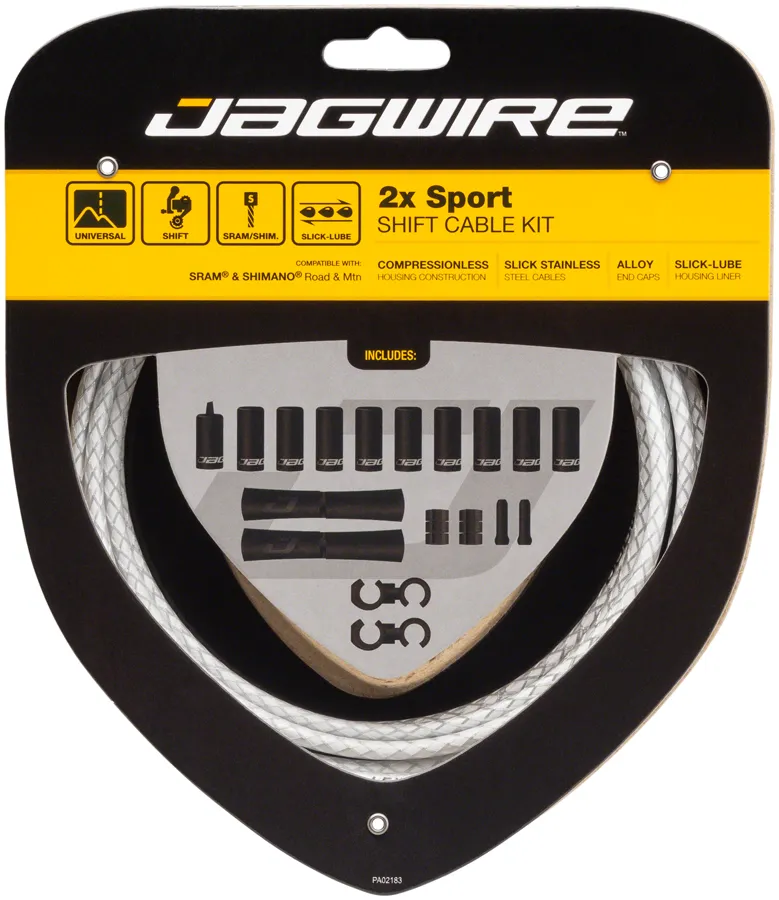 Jagwire 2x Sport Shift Cable Kit - SRAM/Shimano - Image 9