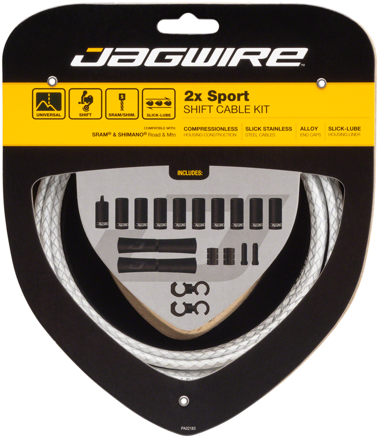 Jagwire 2x Sport Shift Cable Kit - SRAM/Shimano - Image 9