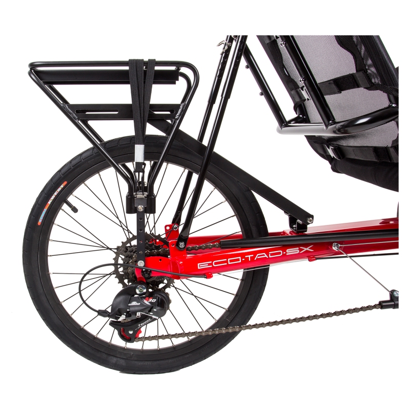 Sun seeker Recumbent Rear Carrier Racks Eco-Tad 20` Black
